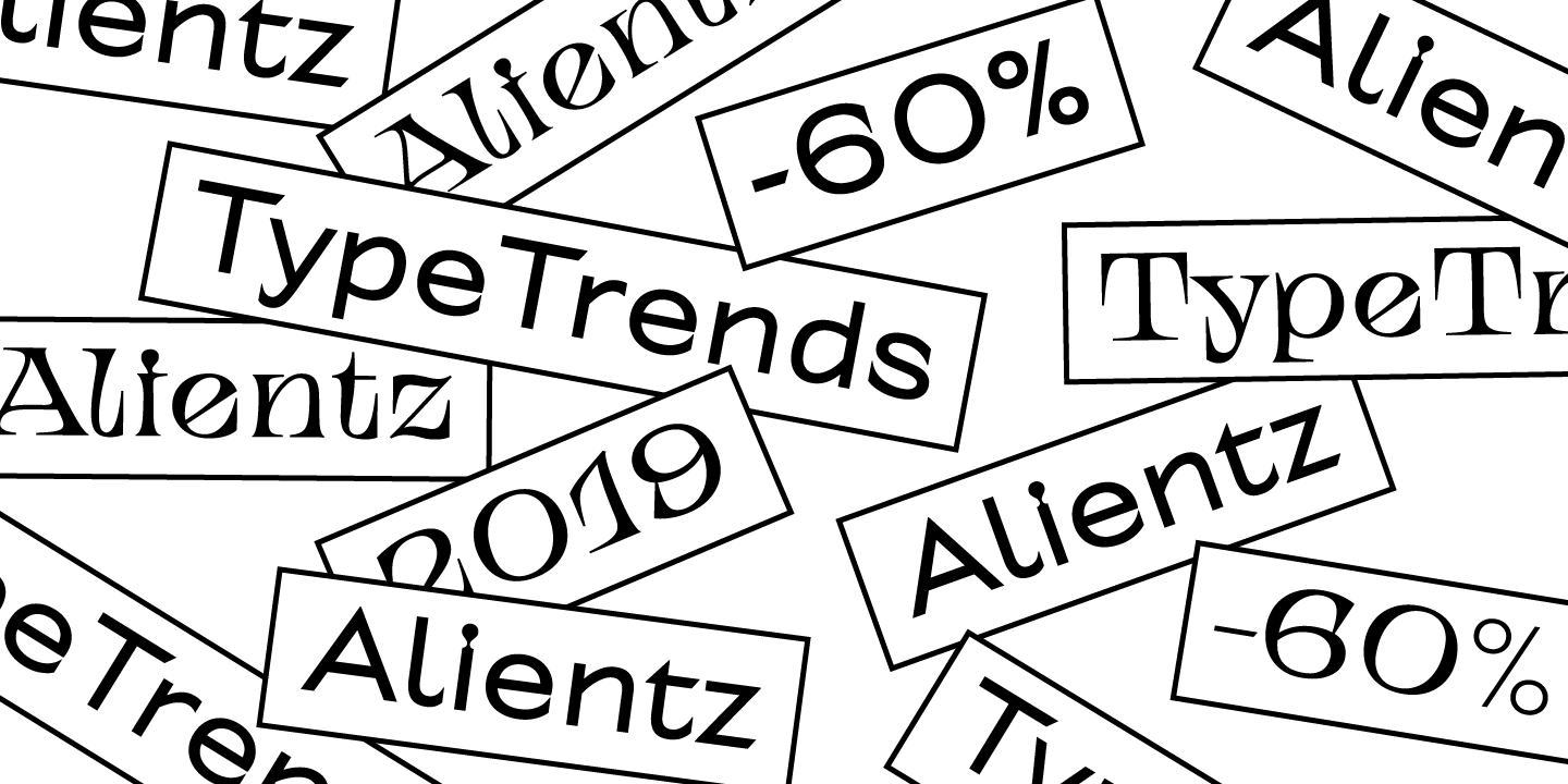 TT Alientz Serif Font preview